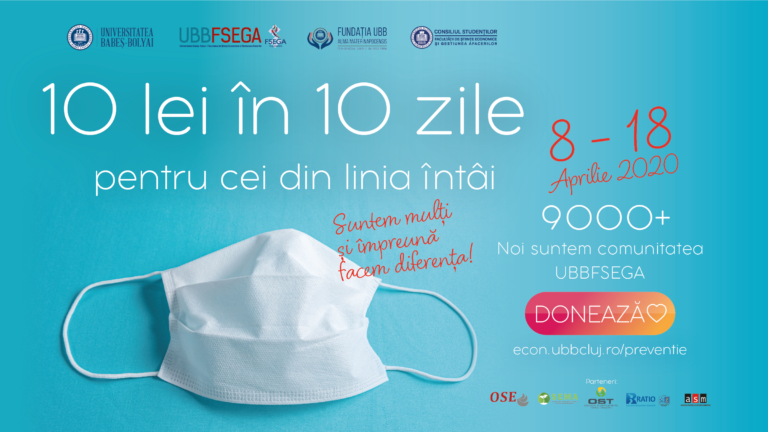 10 lei în 10 zile pentru cei din linia întâi